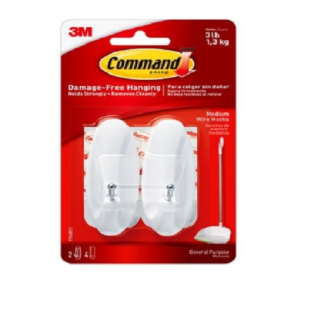 Command Medium Wire Hooks