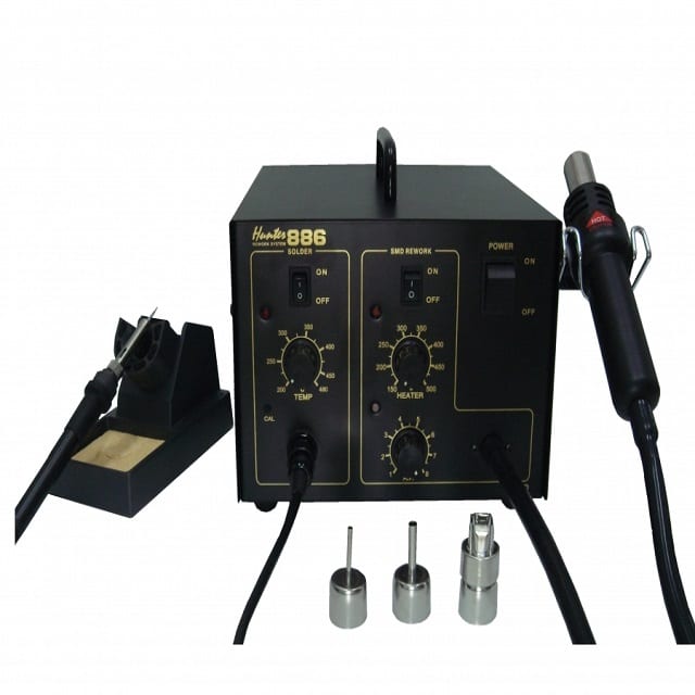 Hunter 886 ESD 2 in 1 Lead Free Rework Station
