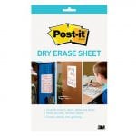 3M Post-it Super Sticky Dry Erase Surface Sheet